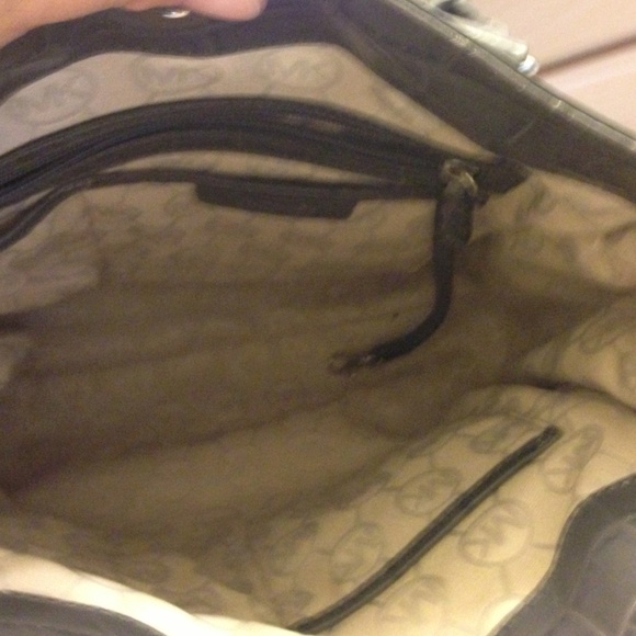 Michael Kors heather gray Hamilton large tote - Picture 4 of 4